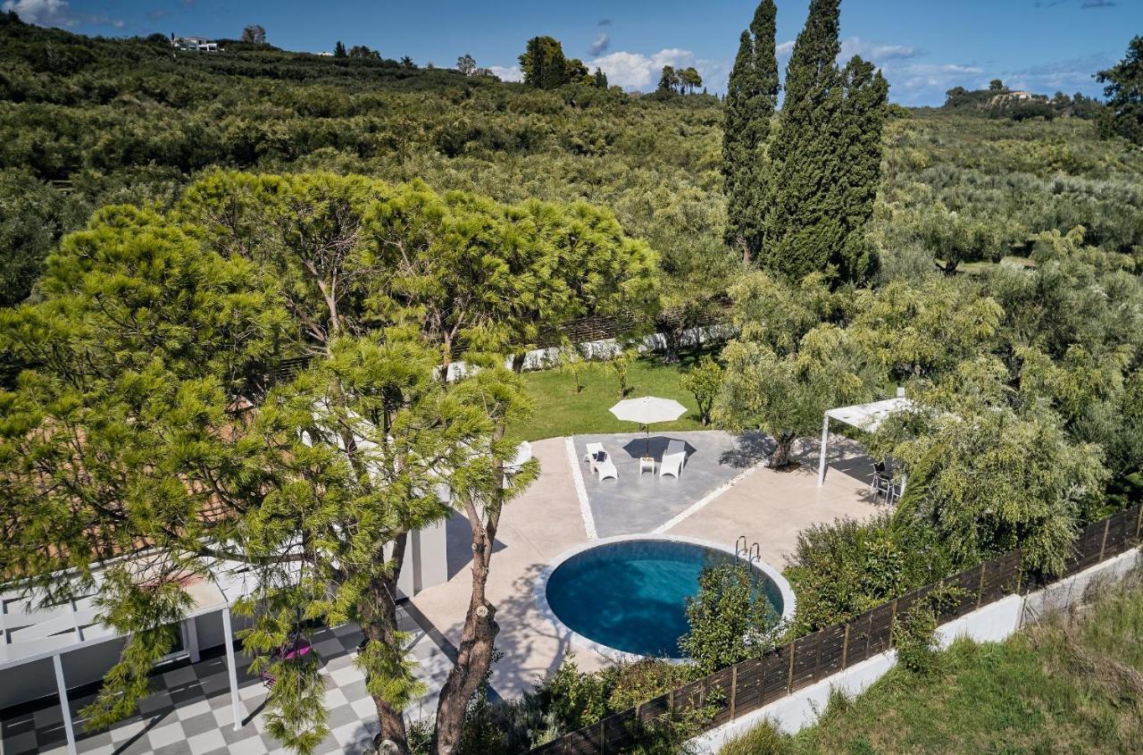 Villa Matina Laganas Bagian luar foto
