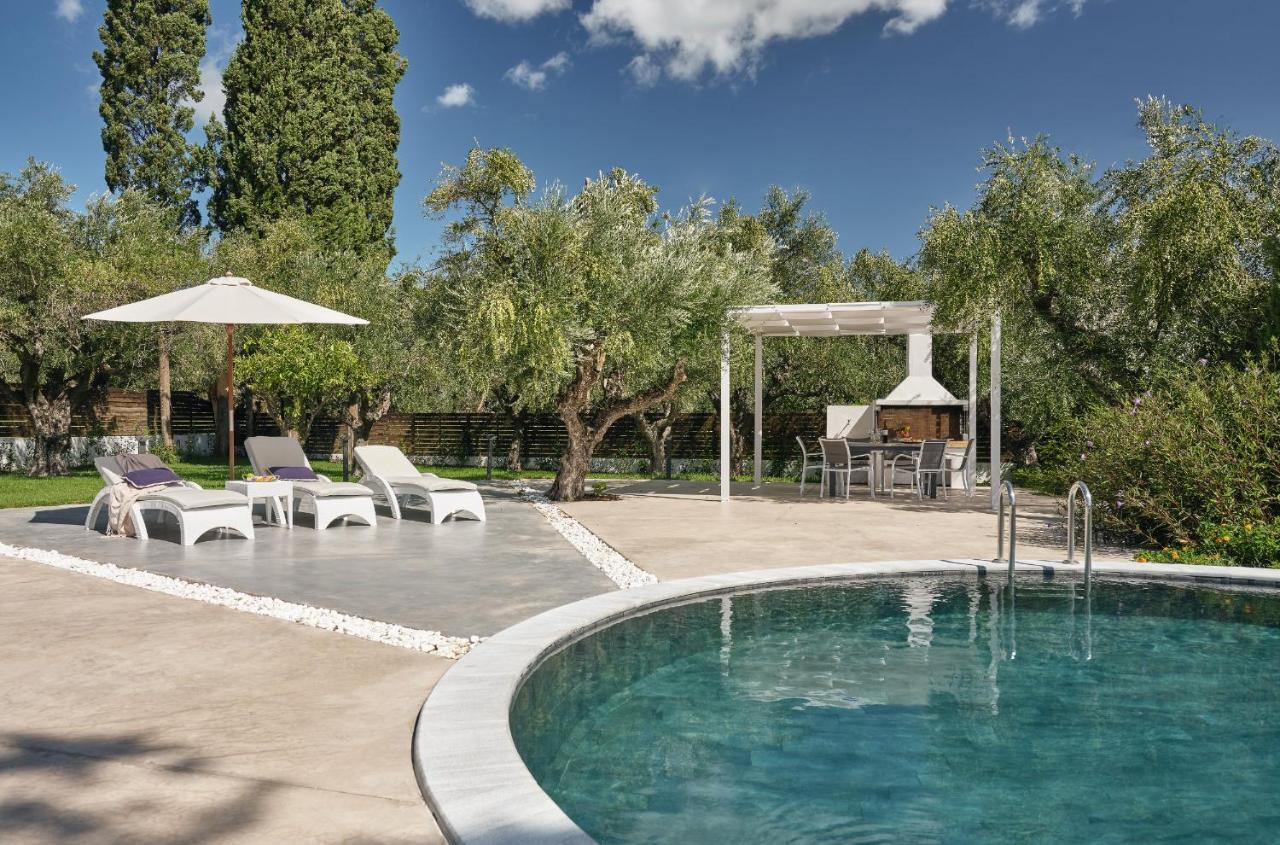 Villa Matina Laganas Bagian luar foto